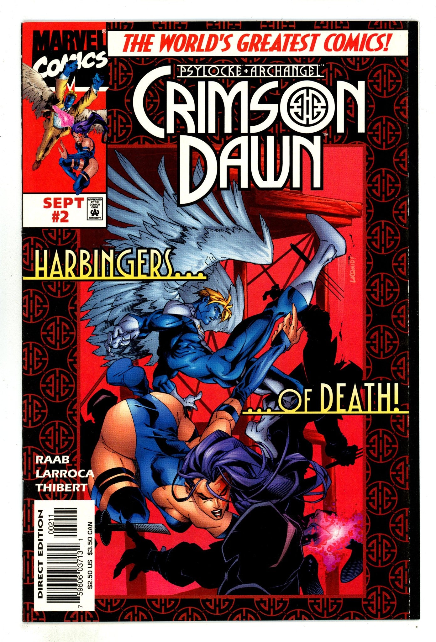 Psylocke & Archangel Crimson Dawn 2 High Grade (1997) 