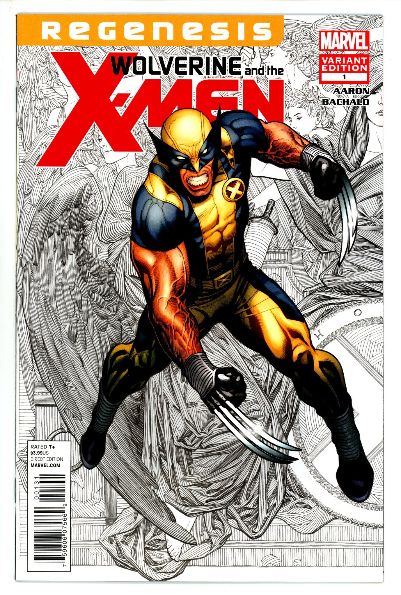 Wolverine & the X-Men Vol 1 1 VF+ (8.5) (2011) Cho Incentive Variant 