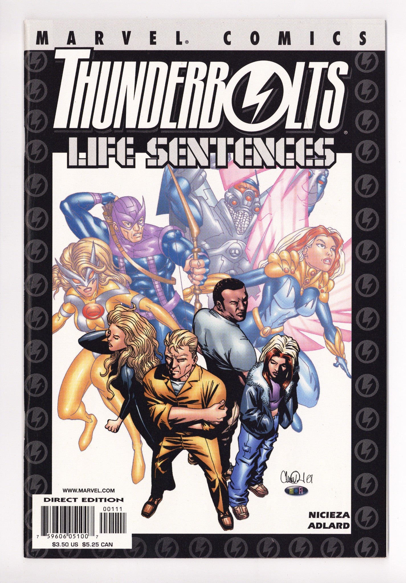 Thunderbolts: Life Sentences 1 High Grade (2001) 