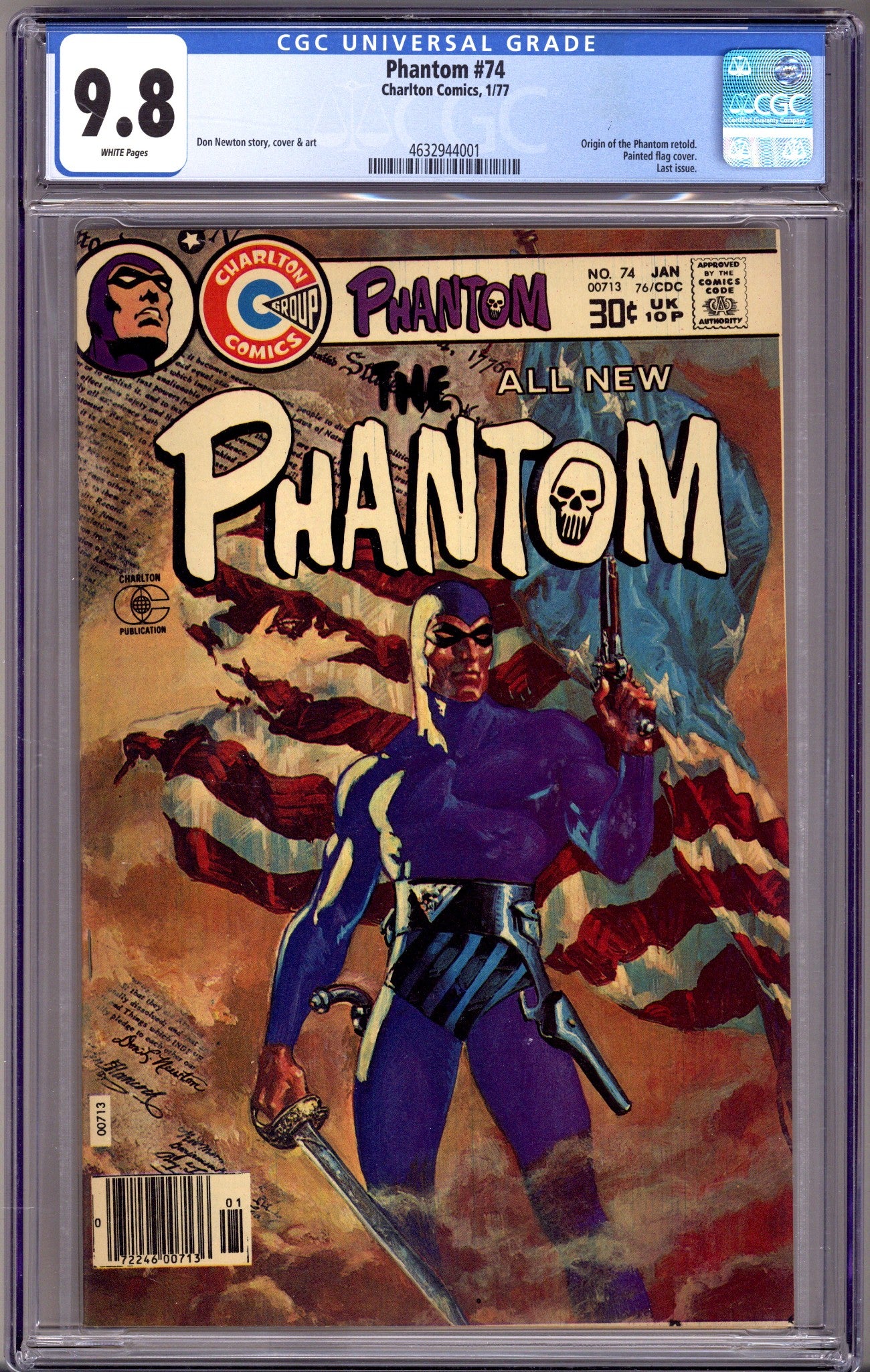 The Phantom 74 CGC 9.8 (NM/M) (1977) 