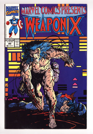 Marvel Comics Presents Vol 1 80 VF- (7.5) (1991) Newsstand