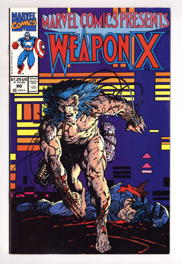 Marvel Comics Presents Vol 1 80 VF- (7.5) (1991) Newsstand