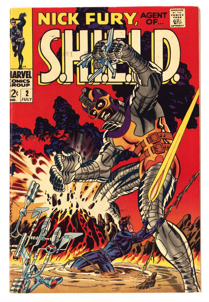 Nick Fury, Agent of SHIELD Vol 1 2 VF (8.0) (1968) 