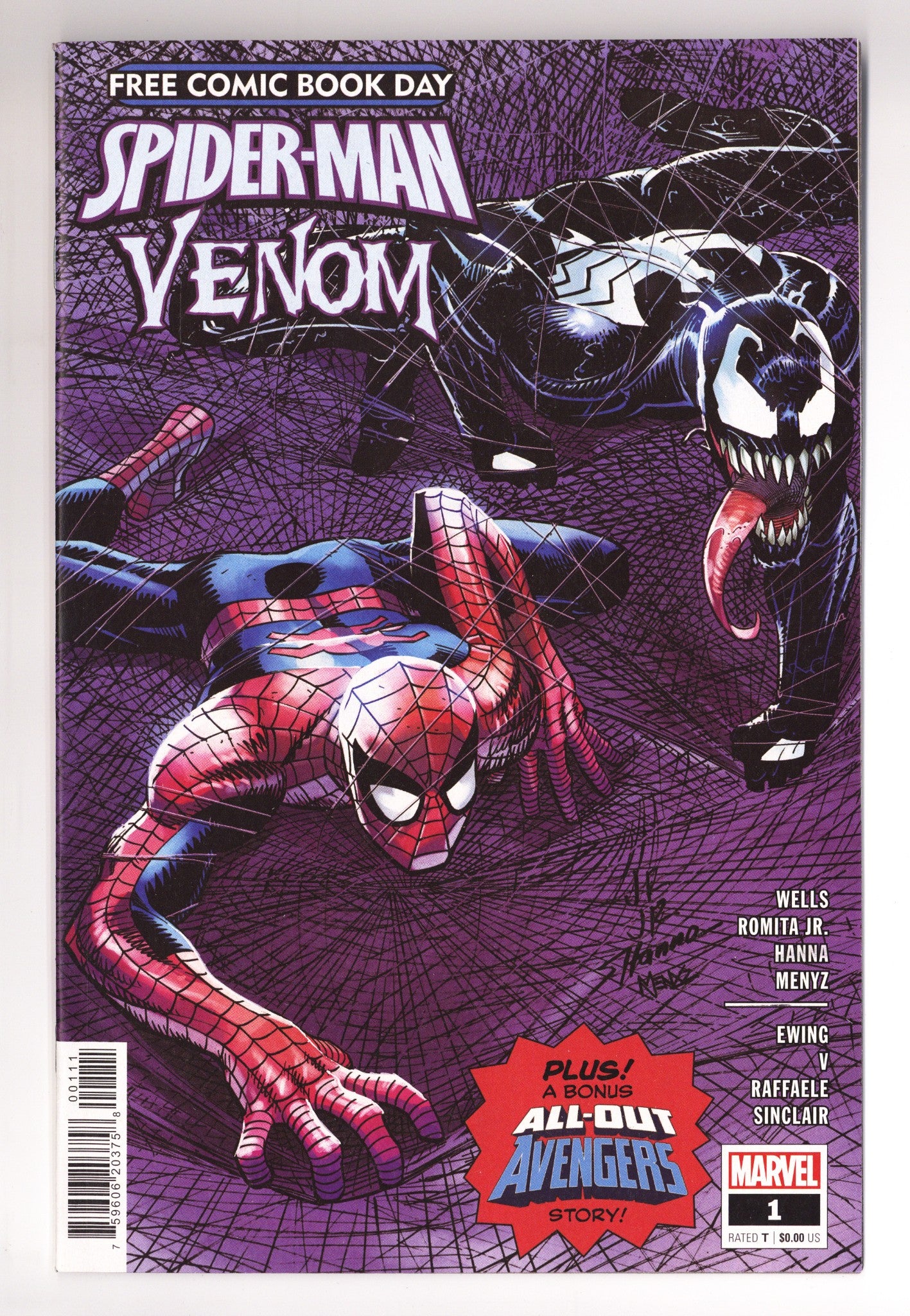 Free Comic Book Day 2022: Spider-Man / Venom 1 High Grade (2022) 