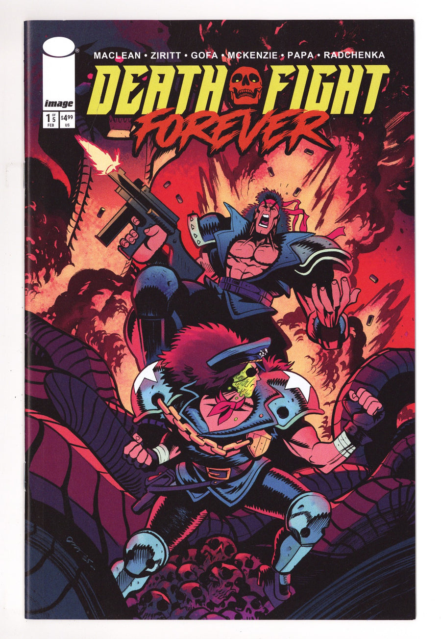 Death Fight Forever 1 Burnett Incentive VF/NM (2026)