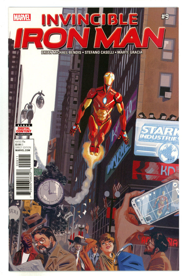 Invincible Iron Man Vol 3 9 High Grade (2017)