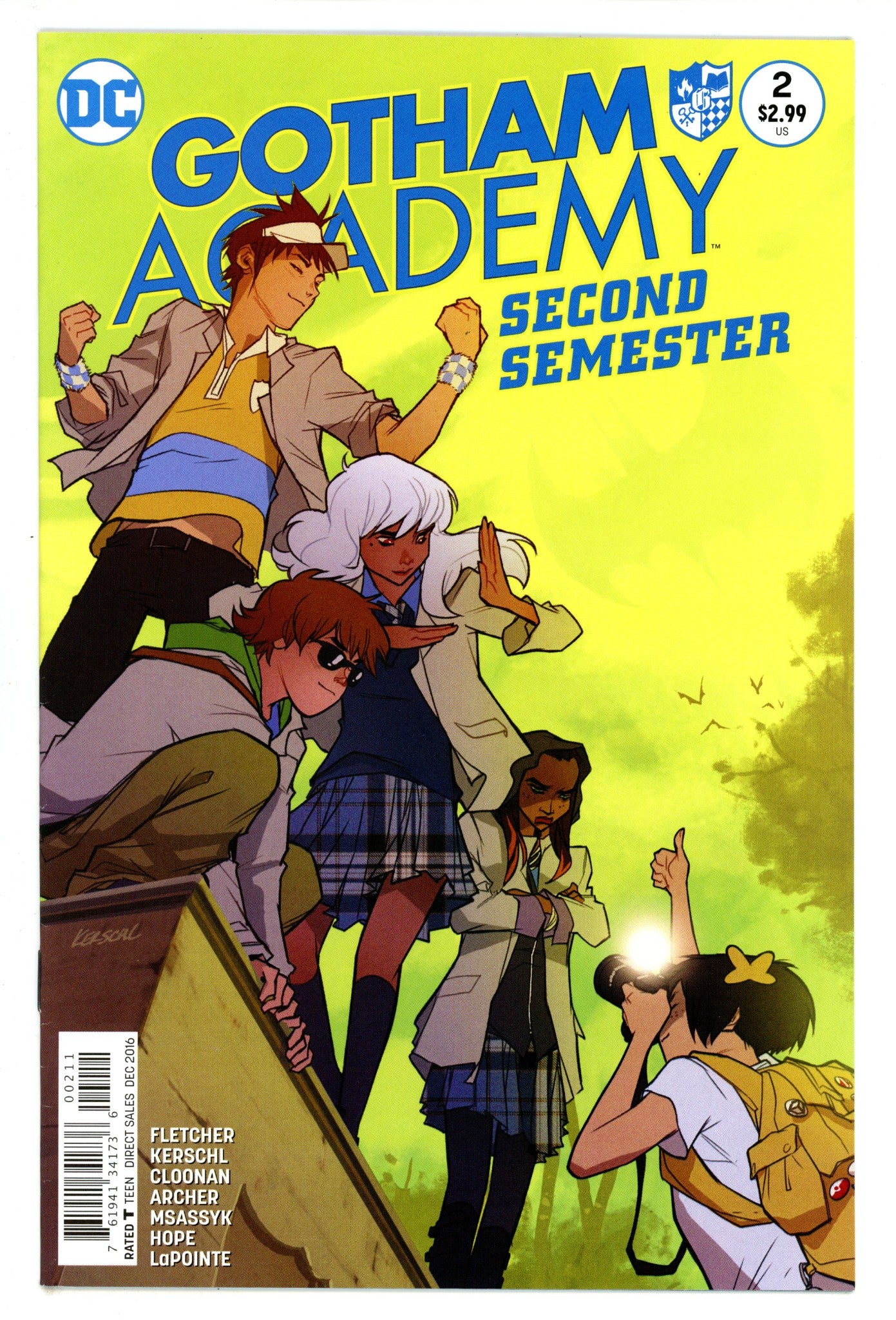 Gotham Academy: Second Semester 2 High Grade (2016) 