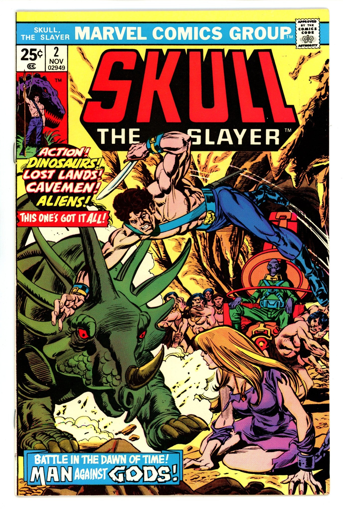 Skull the Slayer 2 VF/NM (9.0) (1975) 