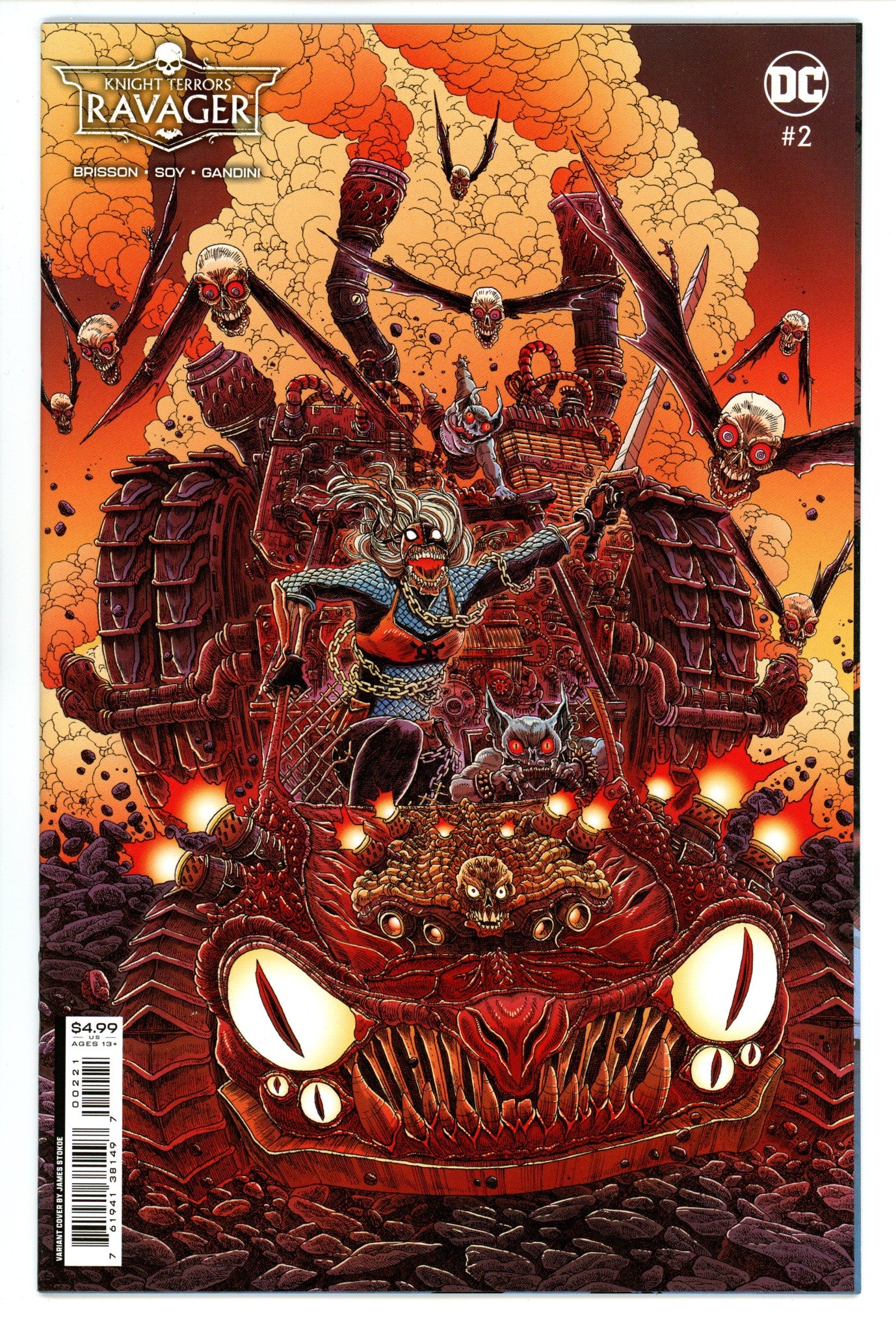 Knight Terrors: Ravager 2 High Grade (2023) Stokoe Variant 