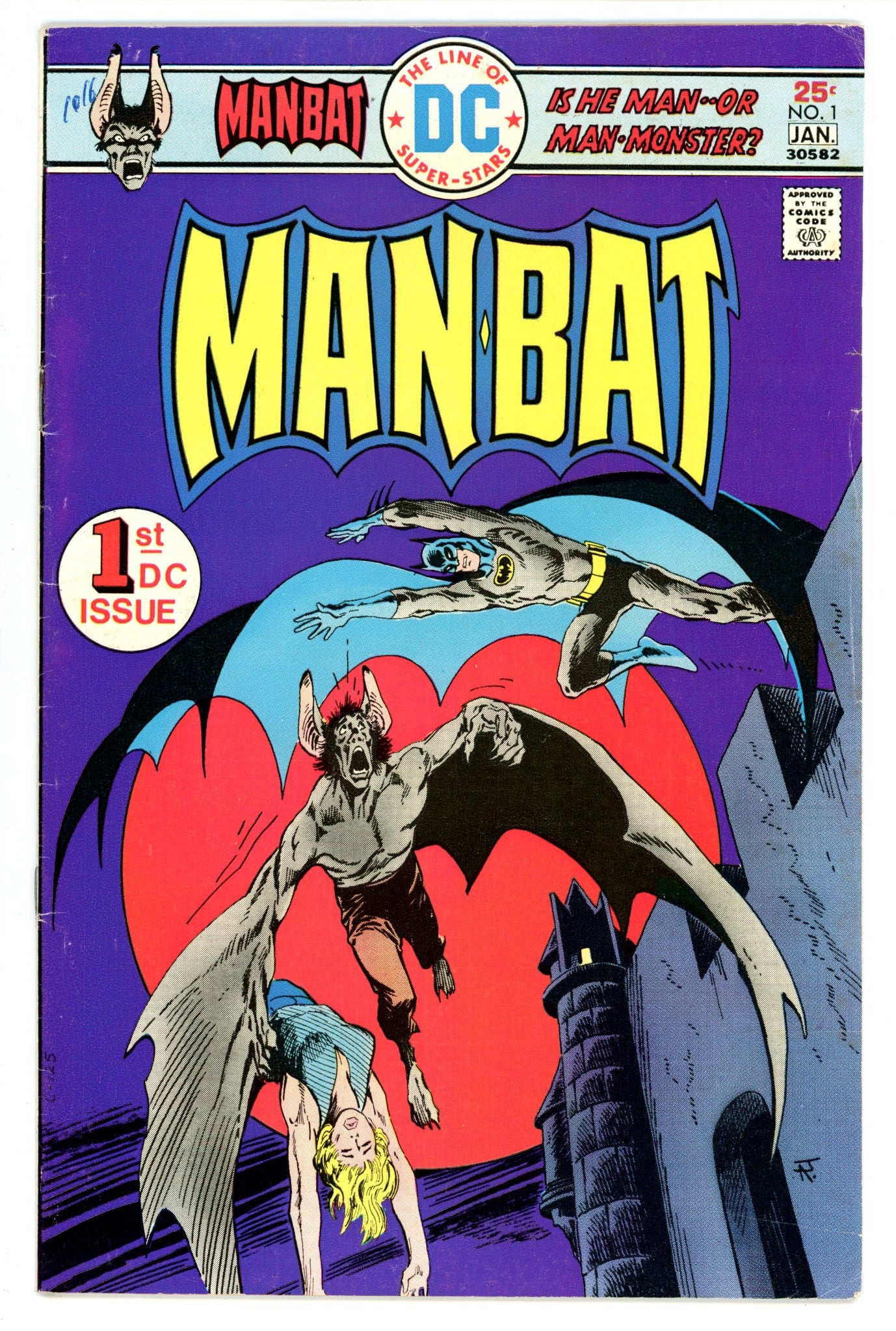 Man-Bat Vol 1 1 FN (6.0) (1975) 