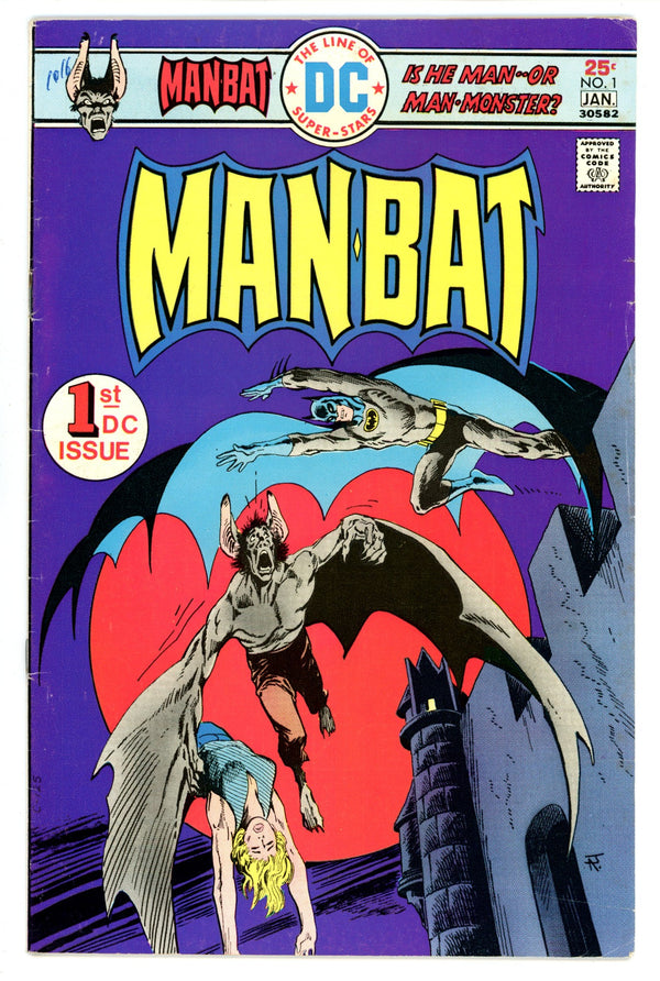 Man-Bat Vol 1 1 FN (6.0) (1975)