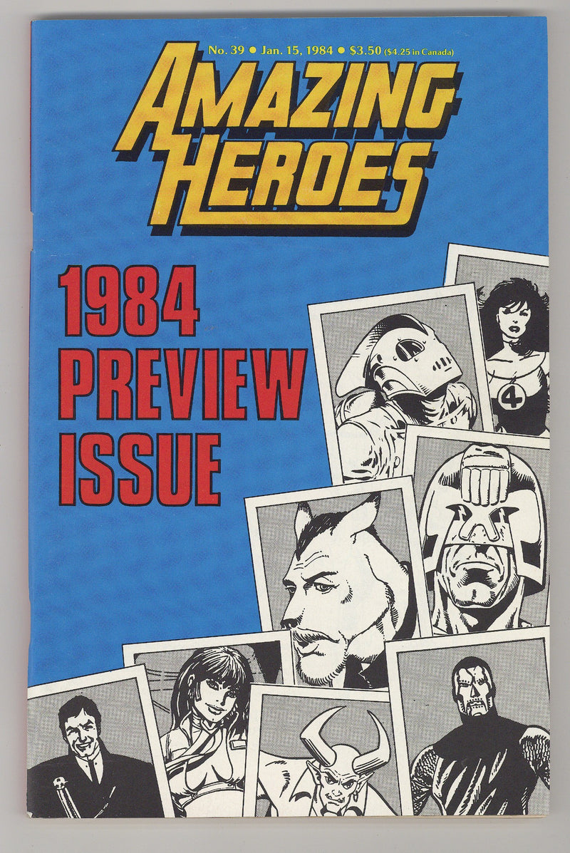 Amazing Heroes 39 VF (8.0) (1984) 