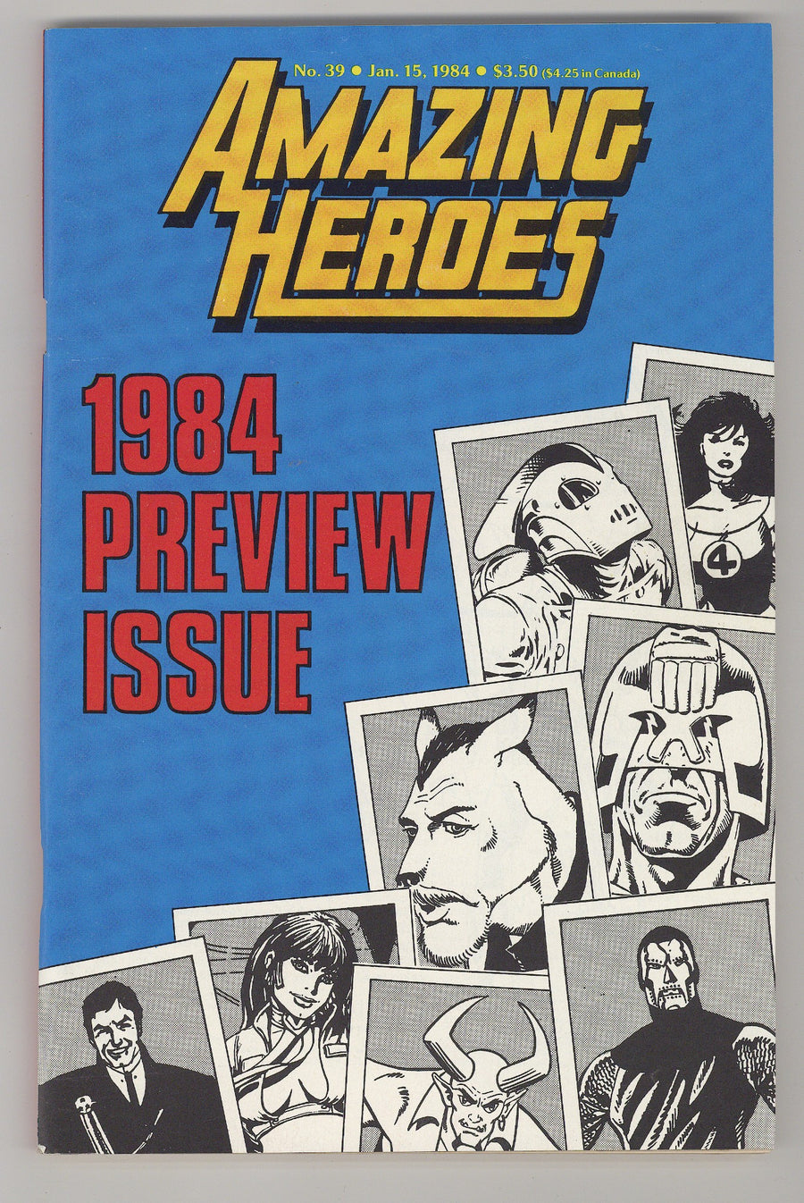 Amazing Heroes 39 VF (8.0) (1984) 