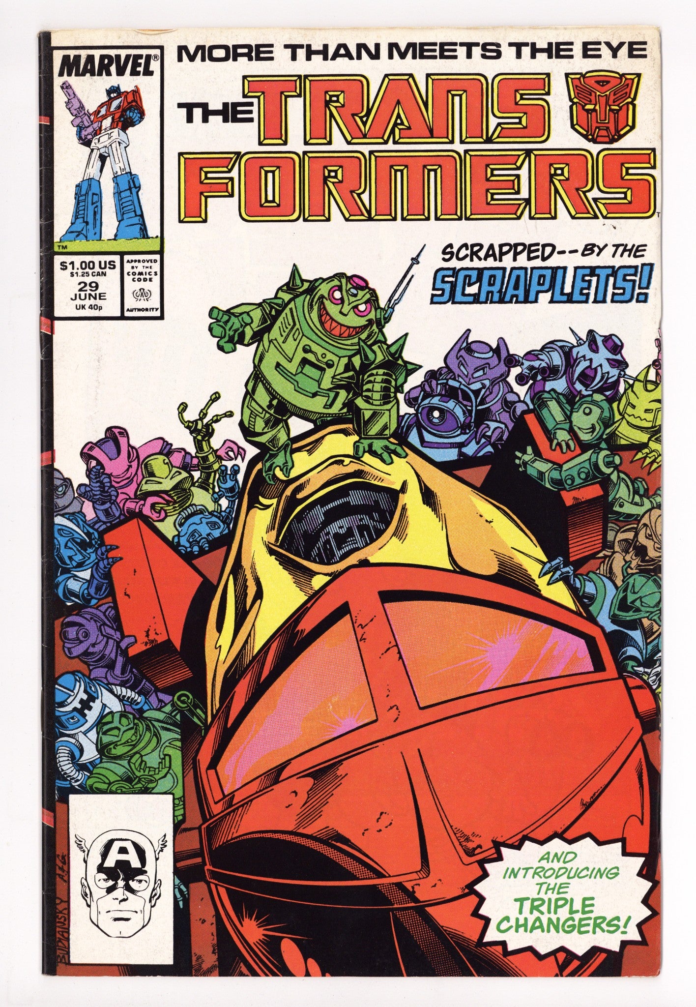 The Transformers 29 Low Grade (1987) 
