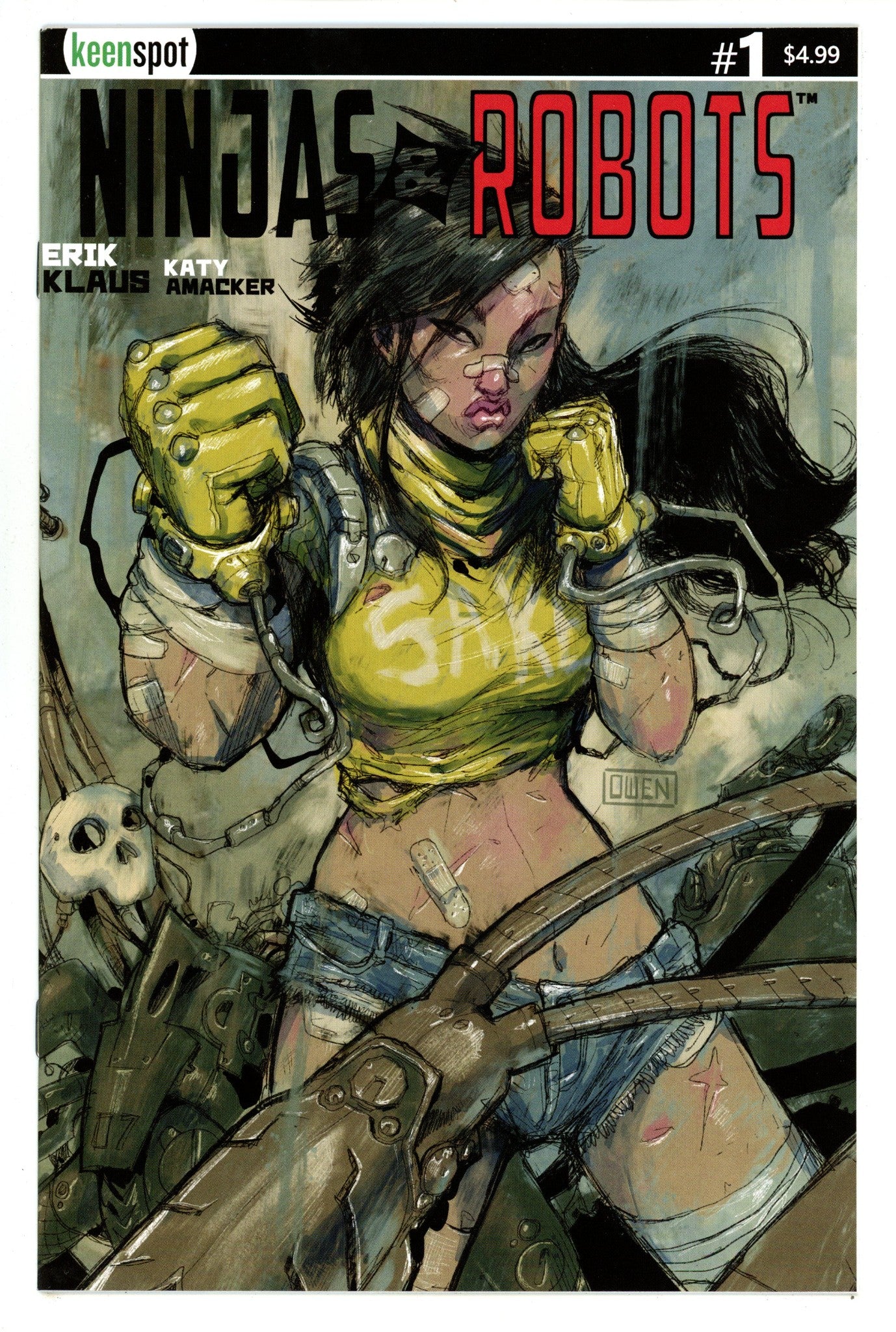Ninjas & Robots 1 High Grade (2020) Gieni Variant 