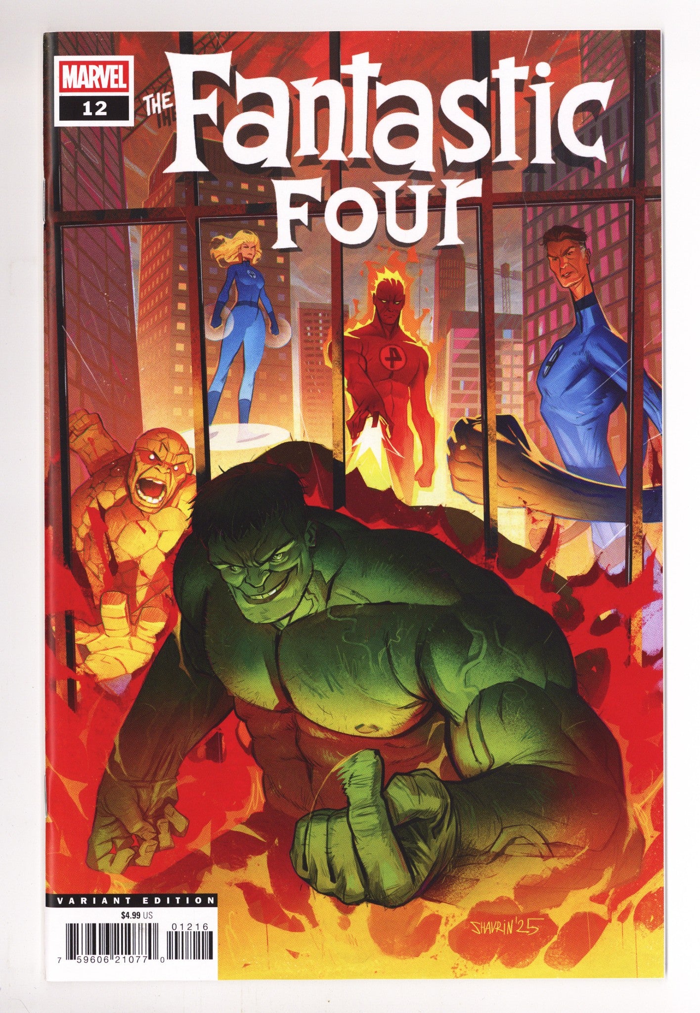 Fantastic Four Vol 1 12 Shavrin Incentive NM (2025)
