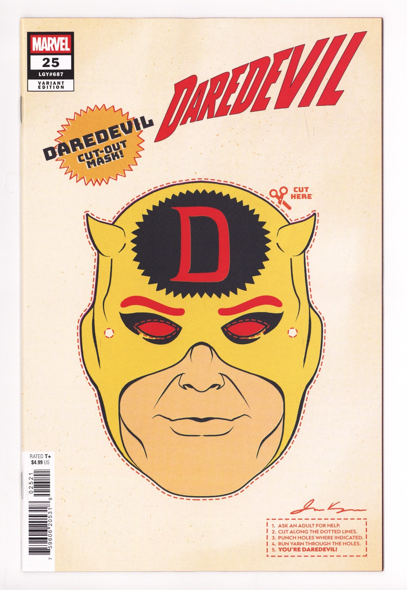 Daredevil Vol 8 25 Kerigan Variant (2025)