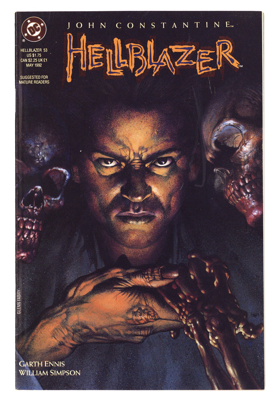 Hellblazer Vol 1 53 Mid Grade (1992) 