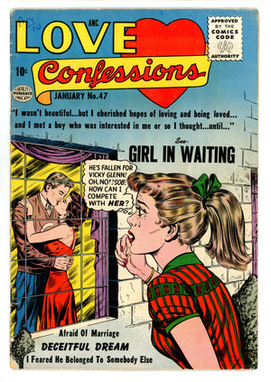 Love Confessions 47 GD/VG (3.0) (1956) 
