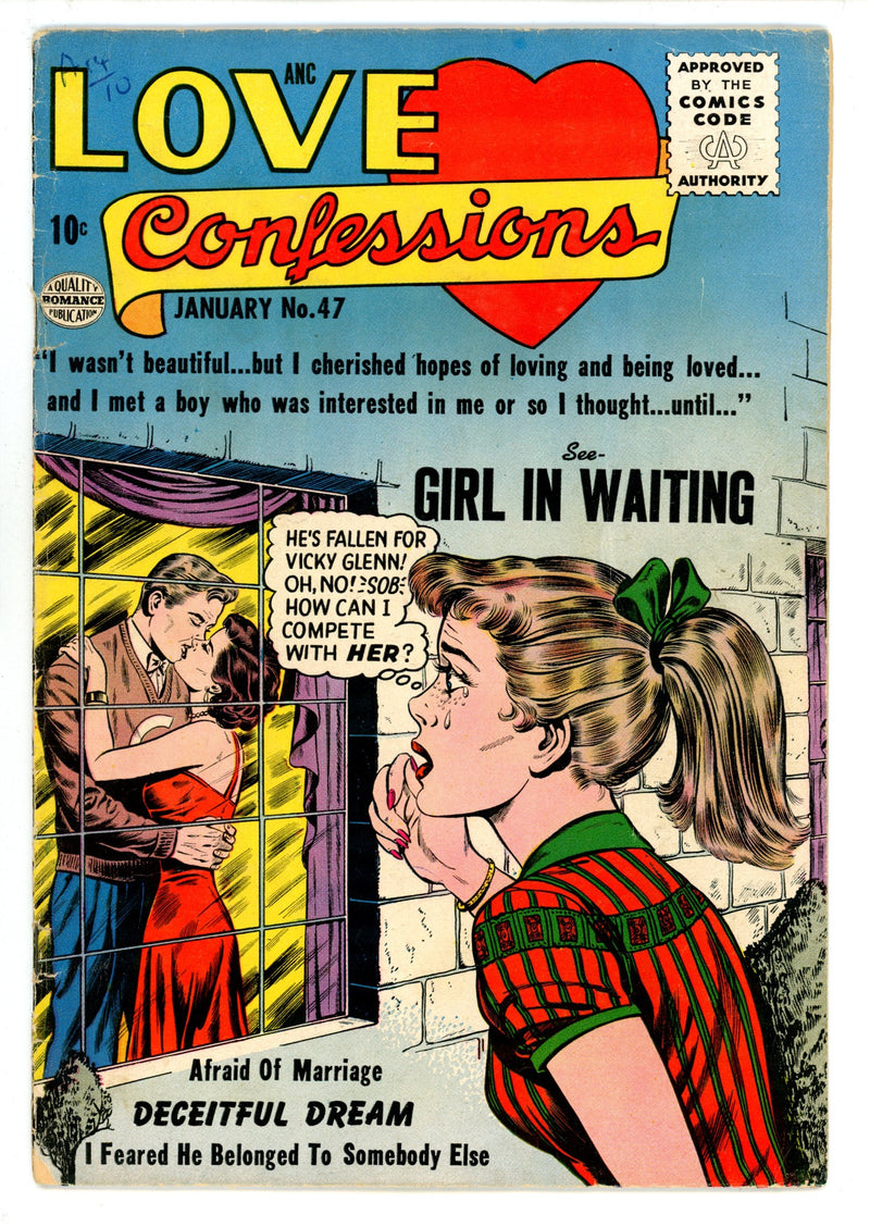 Love Confessions 47 GD/VG (3.0) (1956) 
