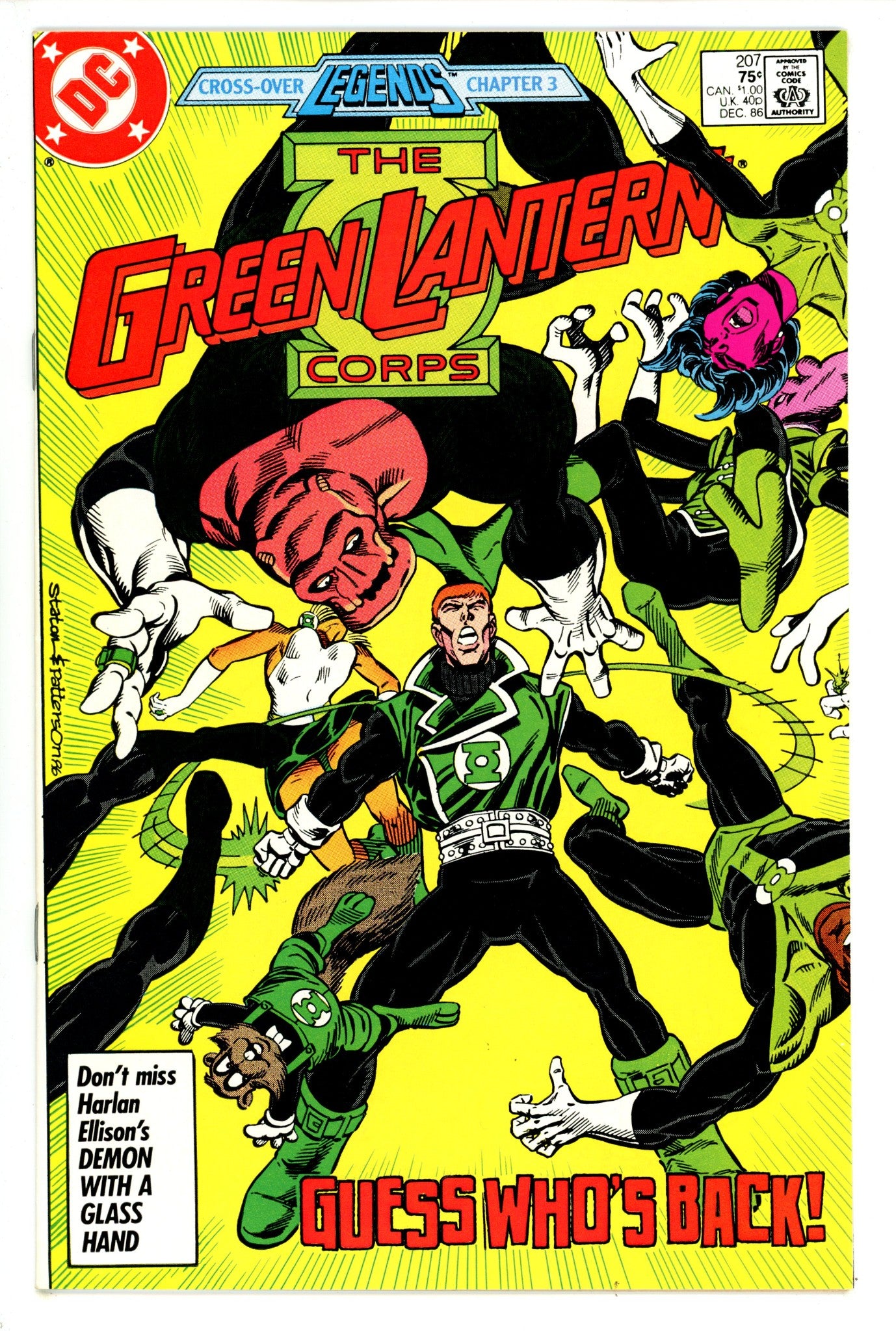 The Green Lantern Corps Vol 2 207 High Grade (1986) 