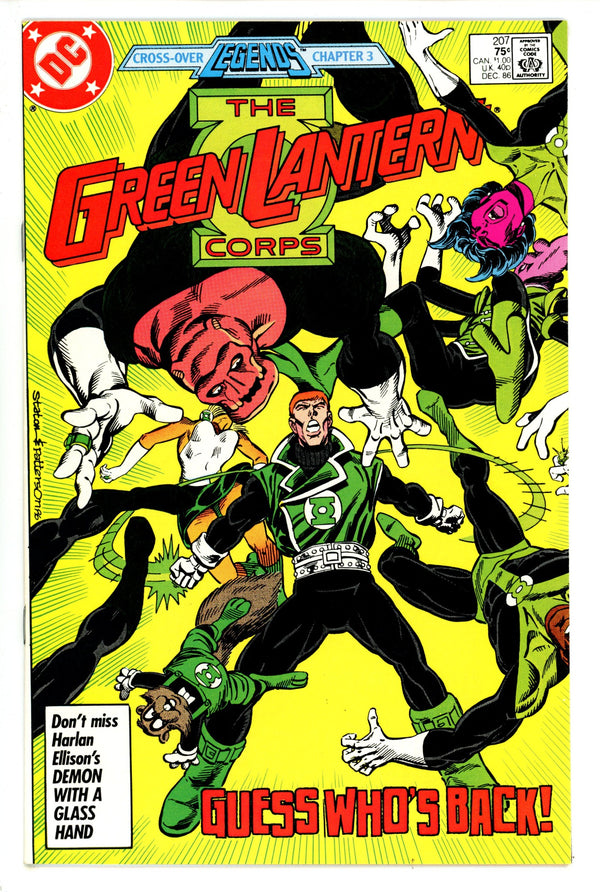 The Green Lantern Corps Vol 2 207 High Grade (1986)