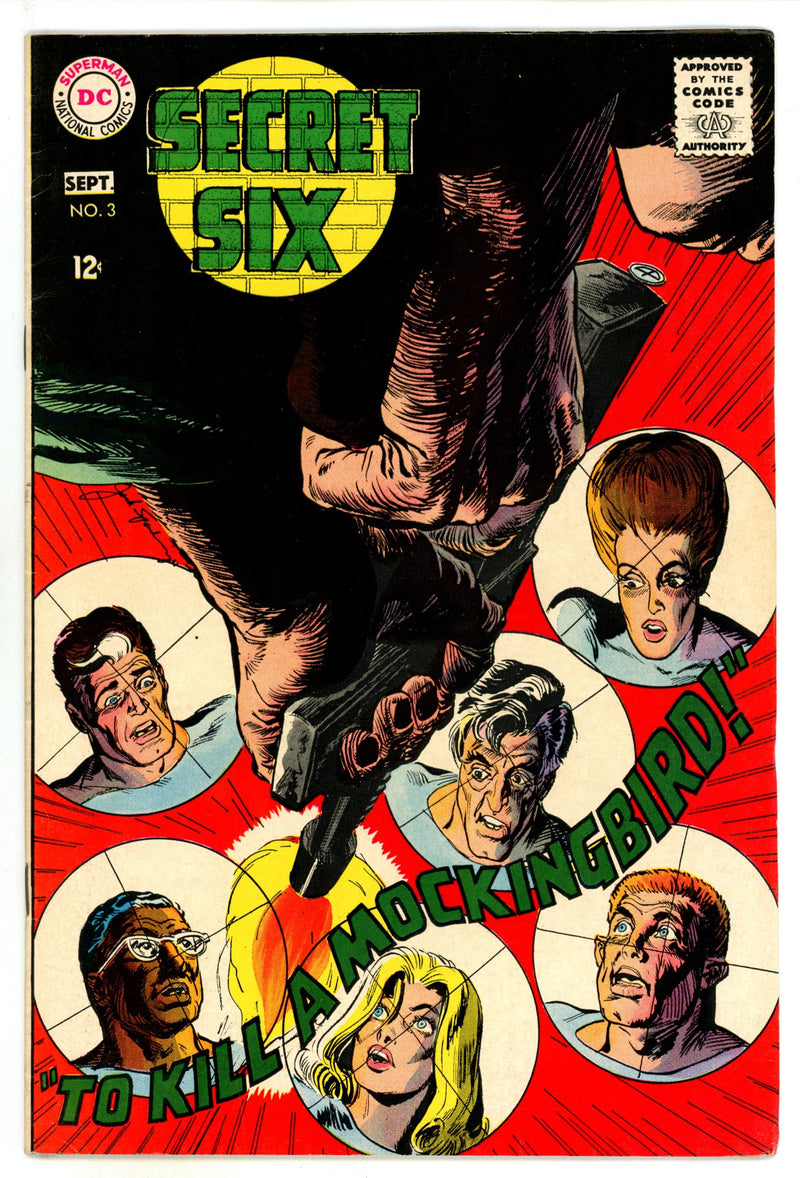 Secret Six Vol 1 3 FN+ (6.5) (1968) 