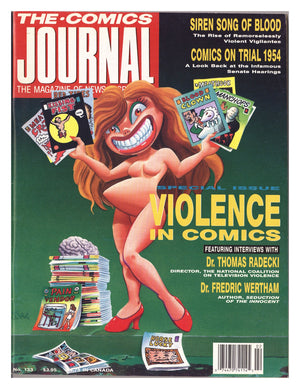The Comics Journal 133 Mid Grade (1989)