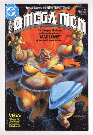 The Omega Men Vol 1 35 High Grade (1986)