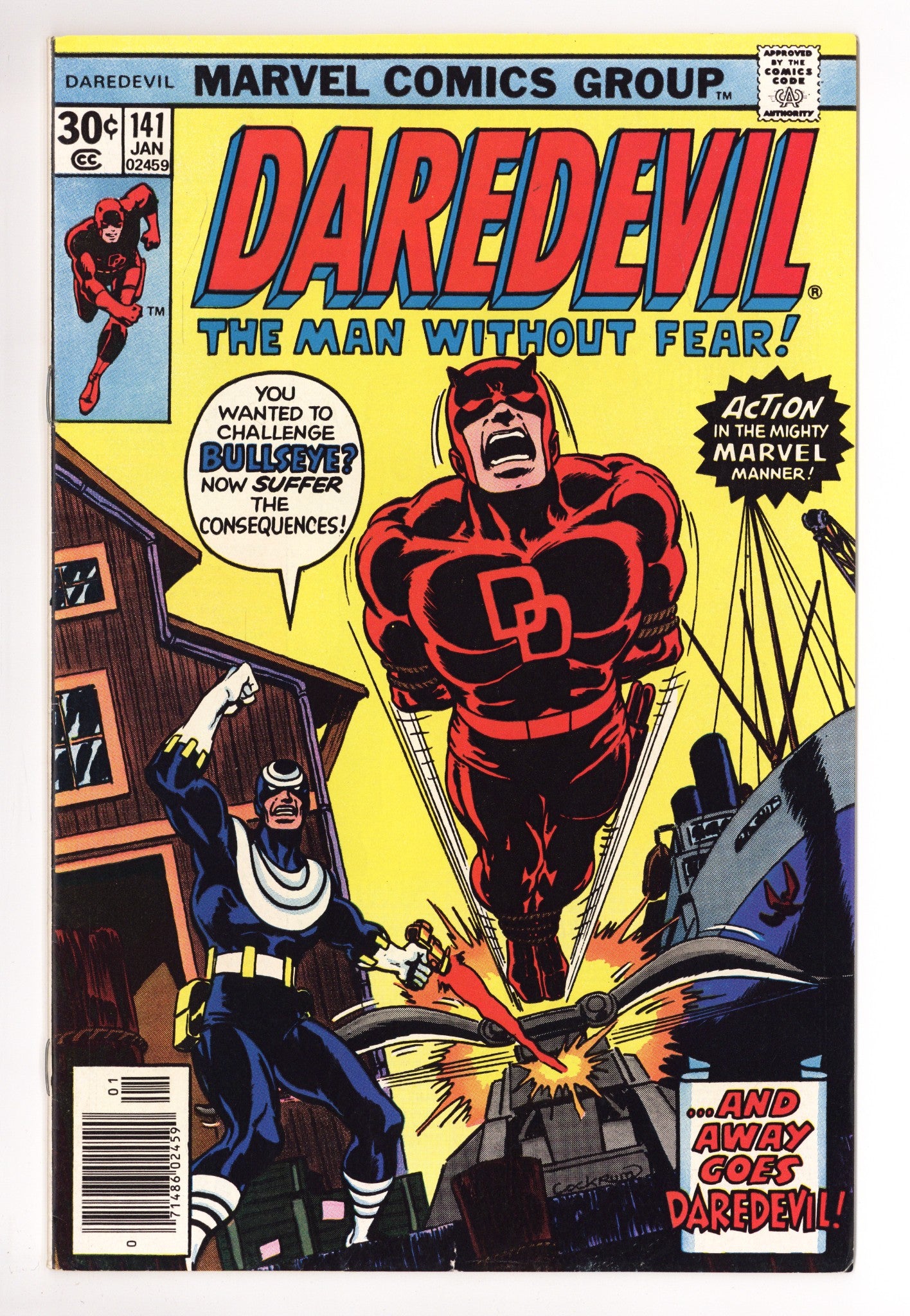 Daredevil Vol 1 141 VF- (7.5) (1977) 