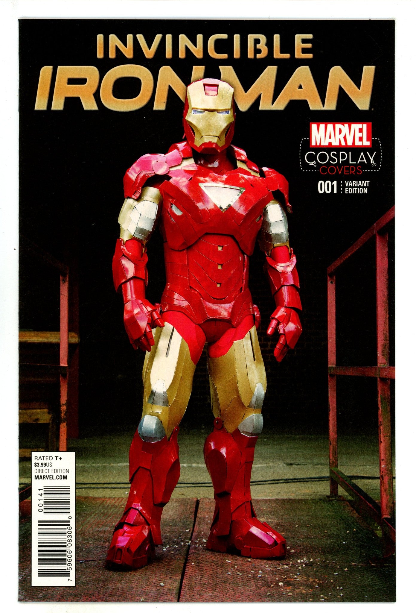 Invincible Iron Man Vol 2 1 High Grade (2015) Cosplay Photo Variant 