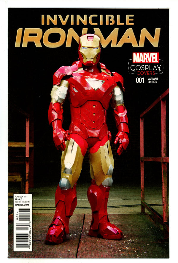 Invincible Iron Man Vol 2 1 High Grade (2015) Cosplay Photo Variant