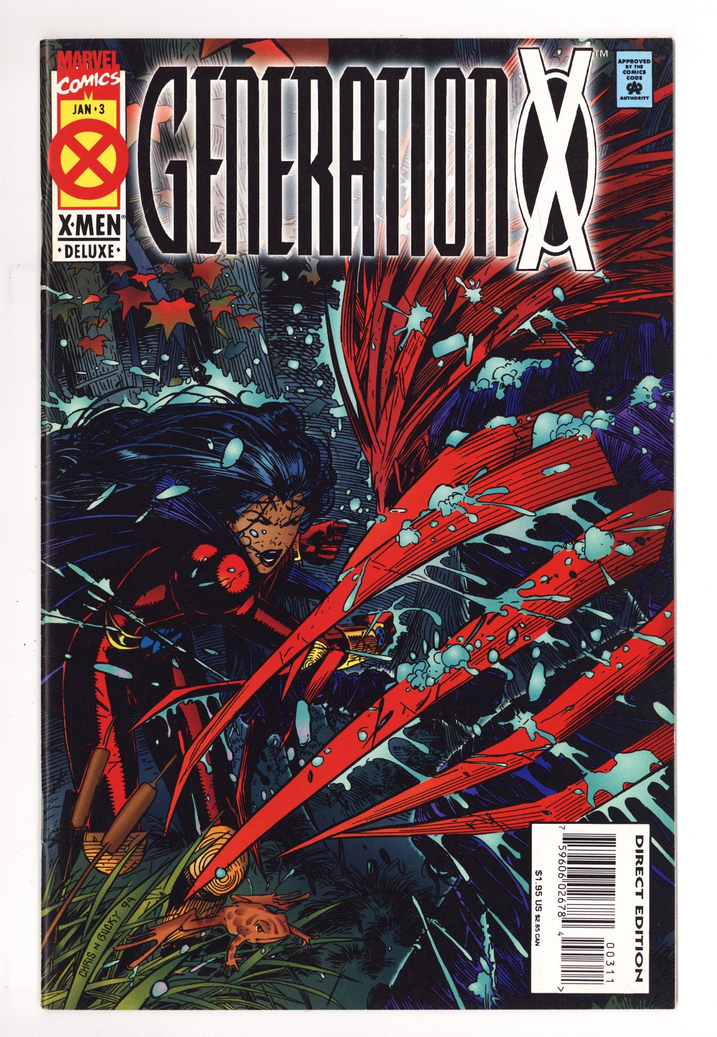 Generation X Vol 1 3 Mid Grade (1995) 