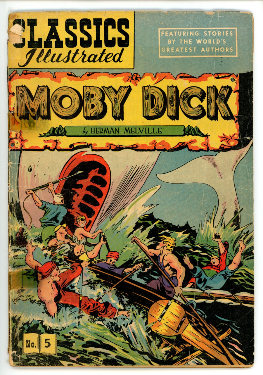 Classics Illustrated: Moby Dick 5 Hrn 71 GD (1950)