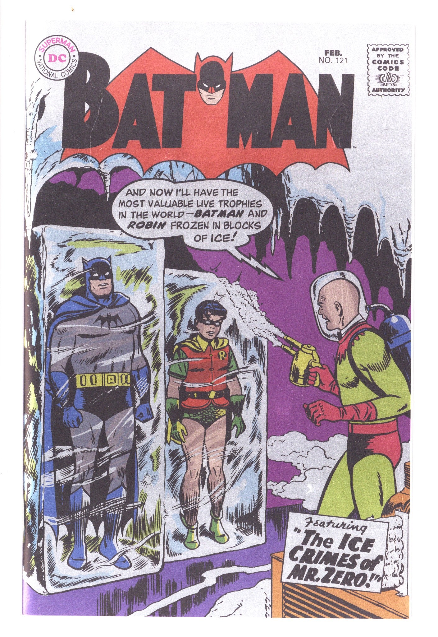 Batman 121 Facsimile Edition   [nn]  NM (9.4)   (2024) Foil   Exclusive Variant  