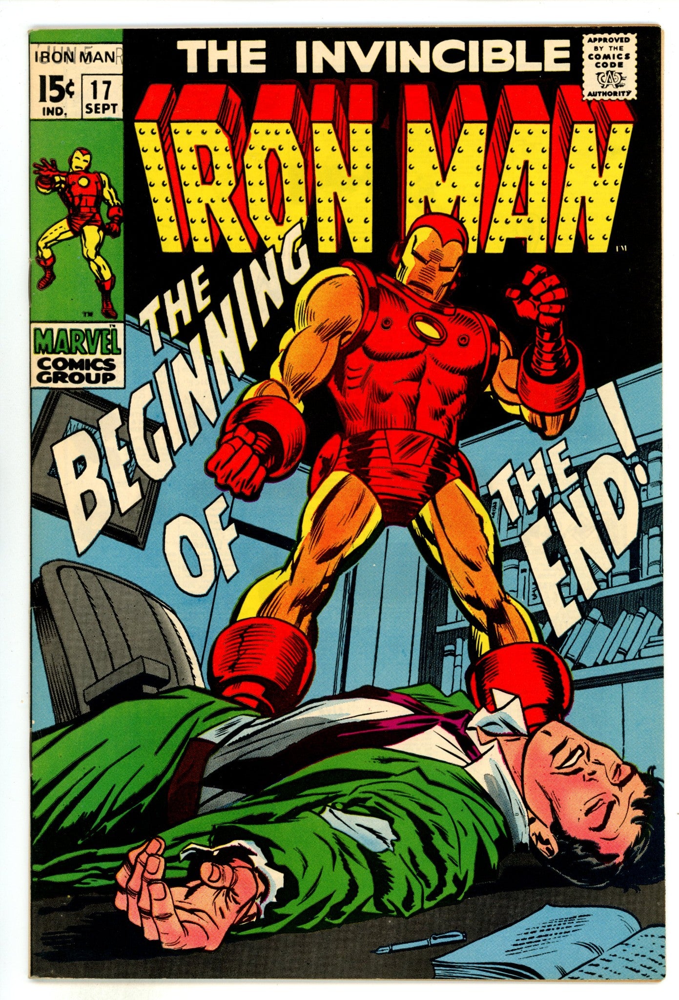 Iron Man Vol 1 17  NM- (9.2)  (1969)  