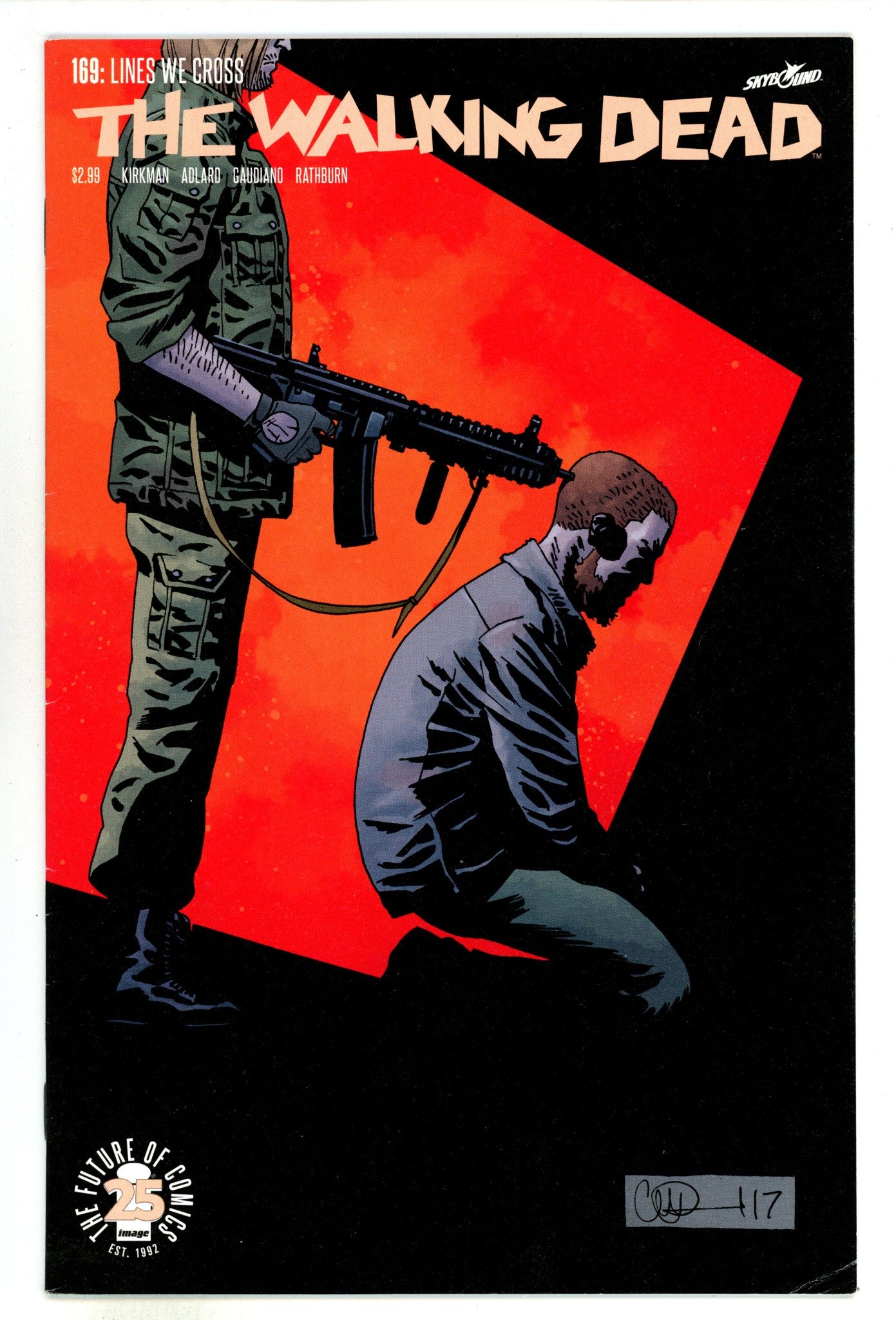 The Walking Dead 169 Mid Grade (2017) 