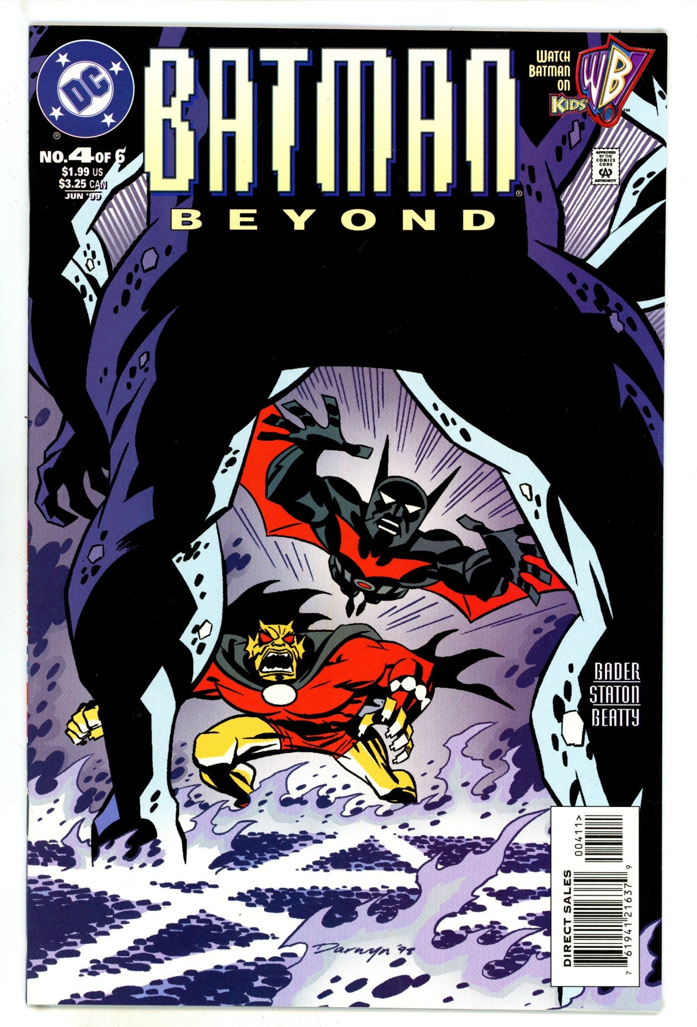 Batman Beyond Vol 1 4 NM- (9.2) (1999) 