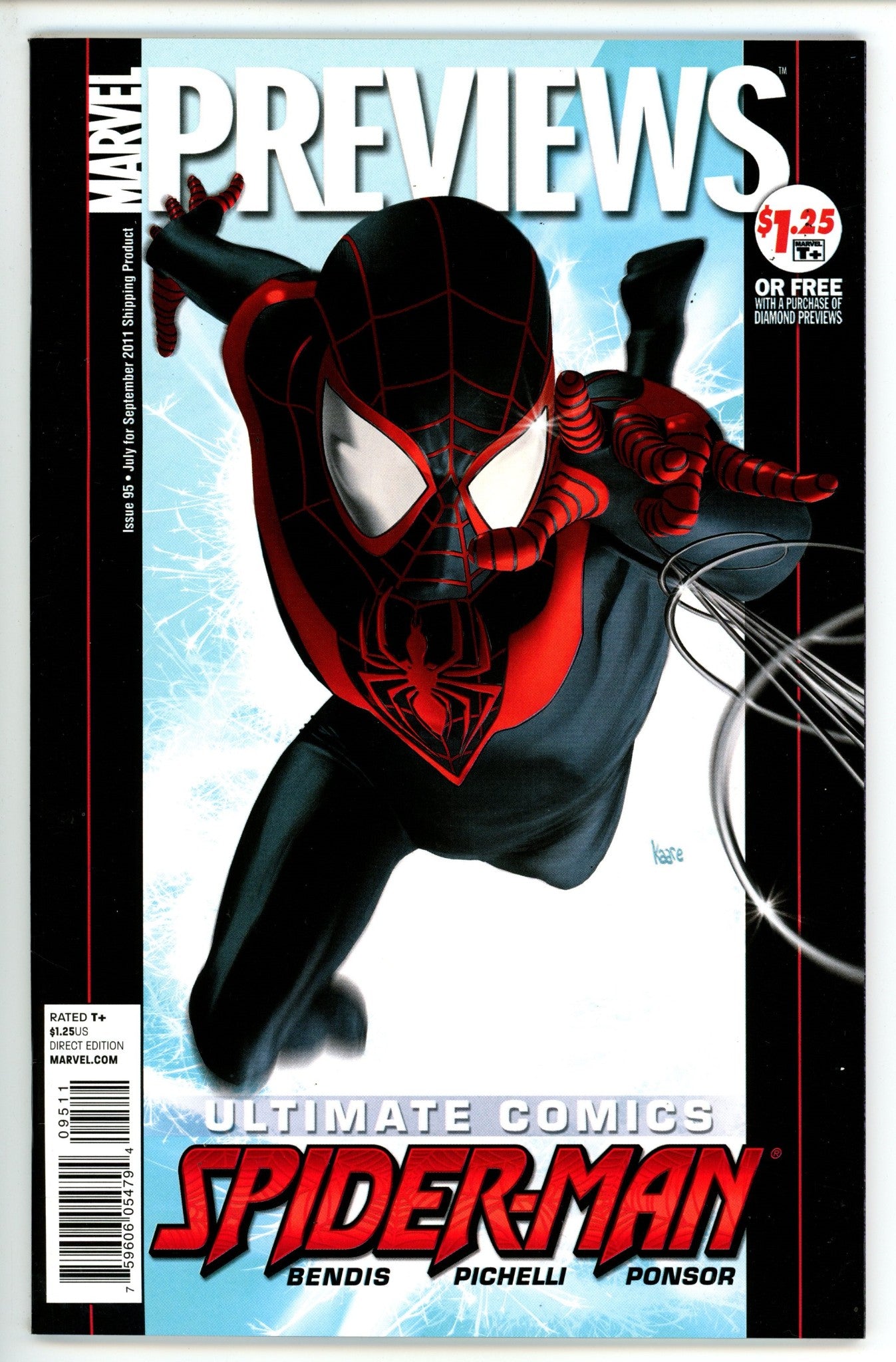 Marvel Previews Vol 1 95 NM (9.4) (2011)