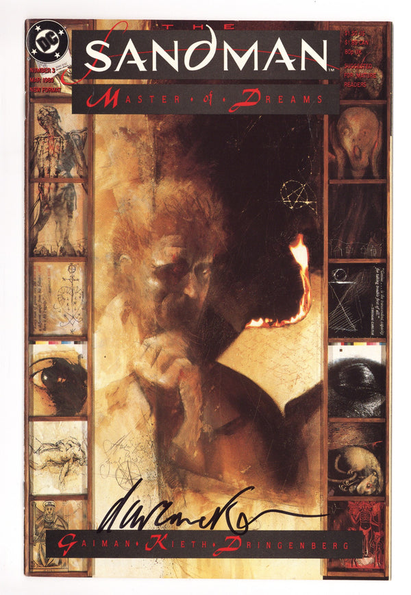 Sandman Vol 2 3 VF (8.0) (1989) Signed x1 Cover Dave McKean