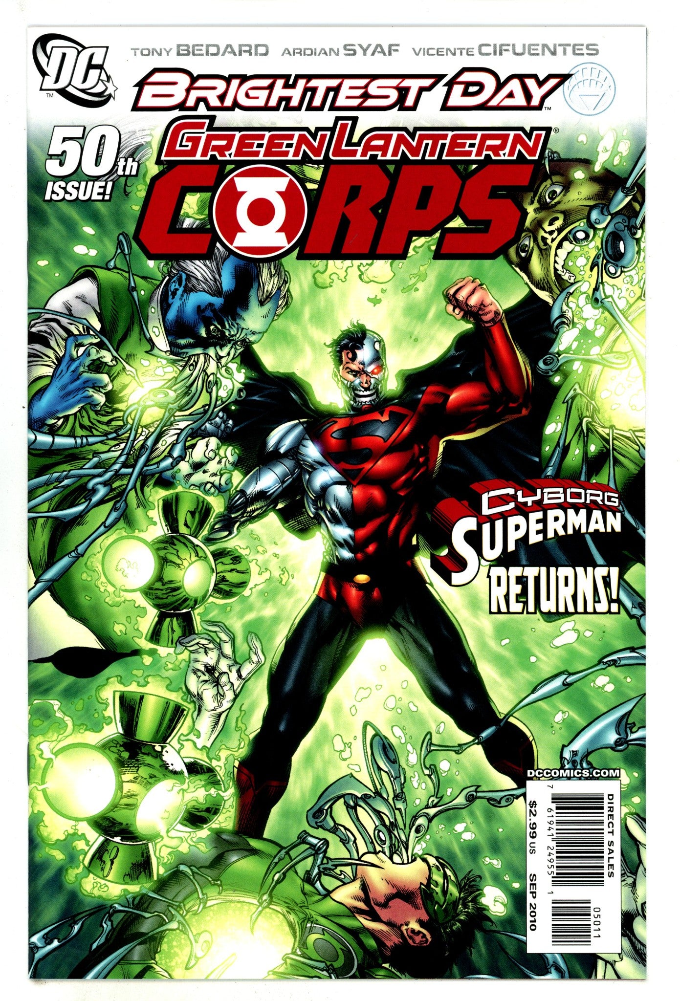 Green Lantern Corps Vol 1 50 High Grade (2010) 