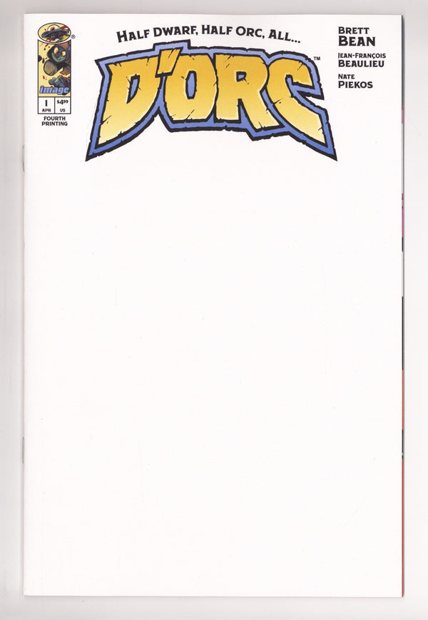 D'Orc 1 4th Print Blank Variant (2026)
