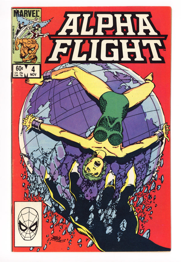 Alpha Flight Vol 1 4  Mid Grade   (1983)