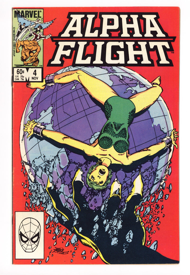 Alpha Flight Vol 1 4  Mid Grade   (1983)        