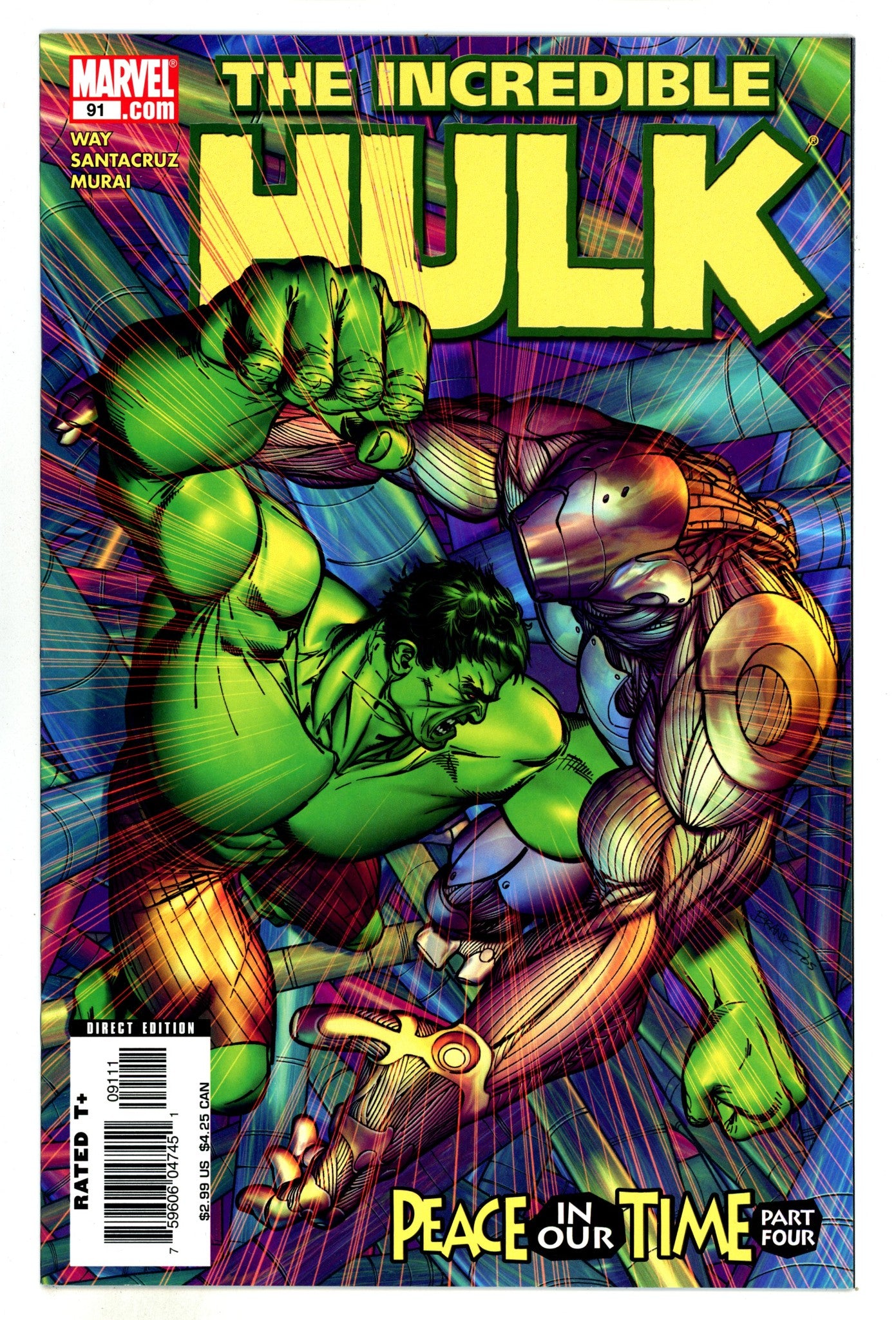 Incredible Hulk Vol 2 91 High Grade (2006) 
