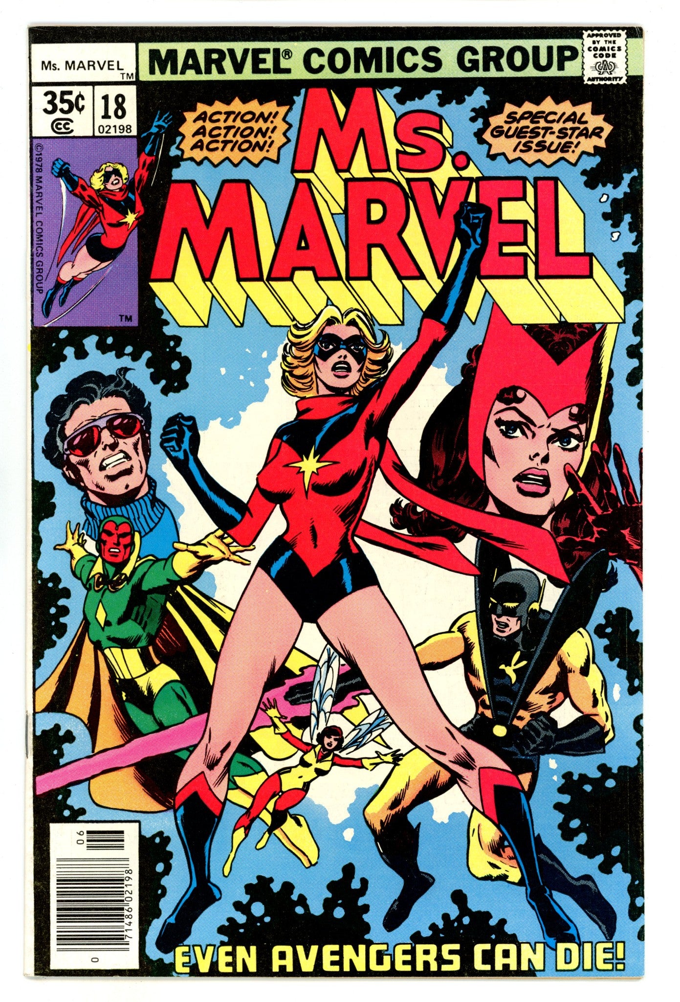 Ms. Marvel Vol 1 18  VF (8.0)  (1978)  