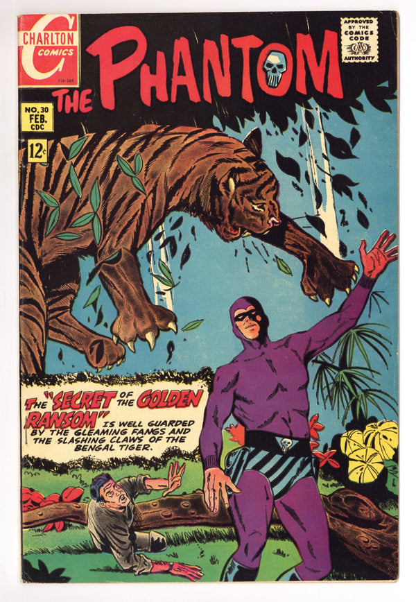 The Phantom 30 Low Grade Top Staple Detached (1969)