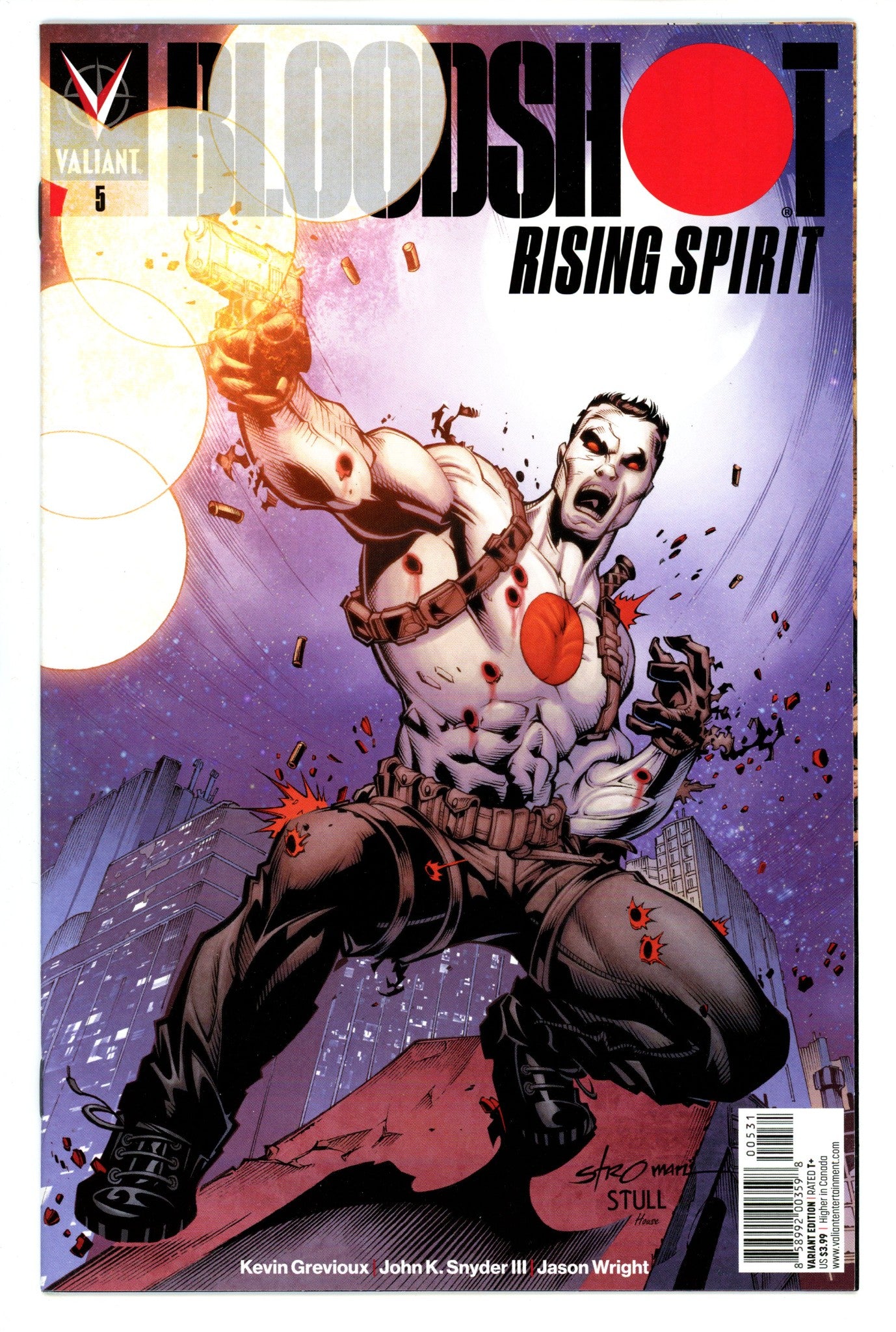 Bloodshot Rising Spirit 5 High Grade (2019) Stroman Variant 