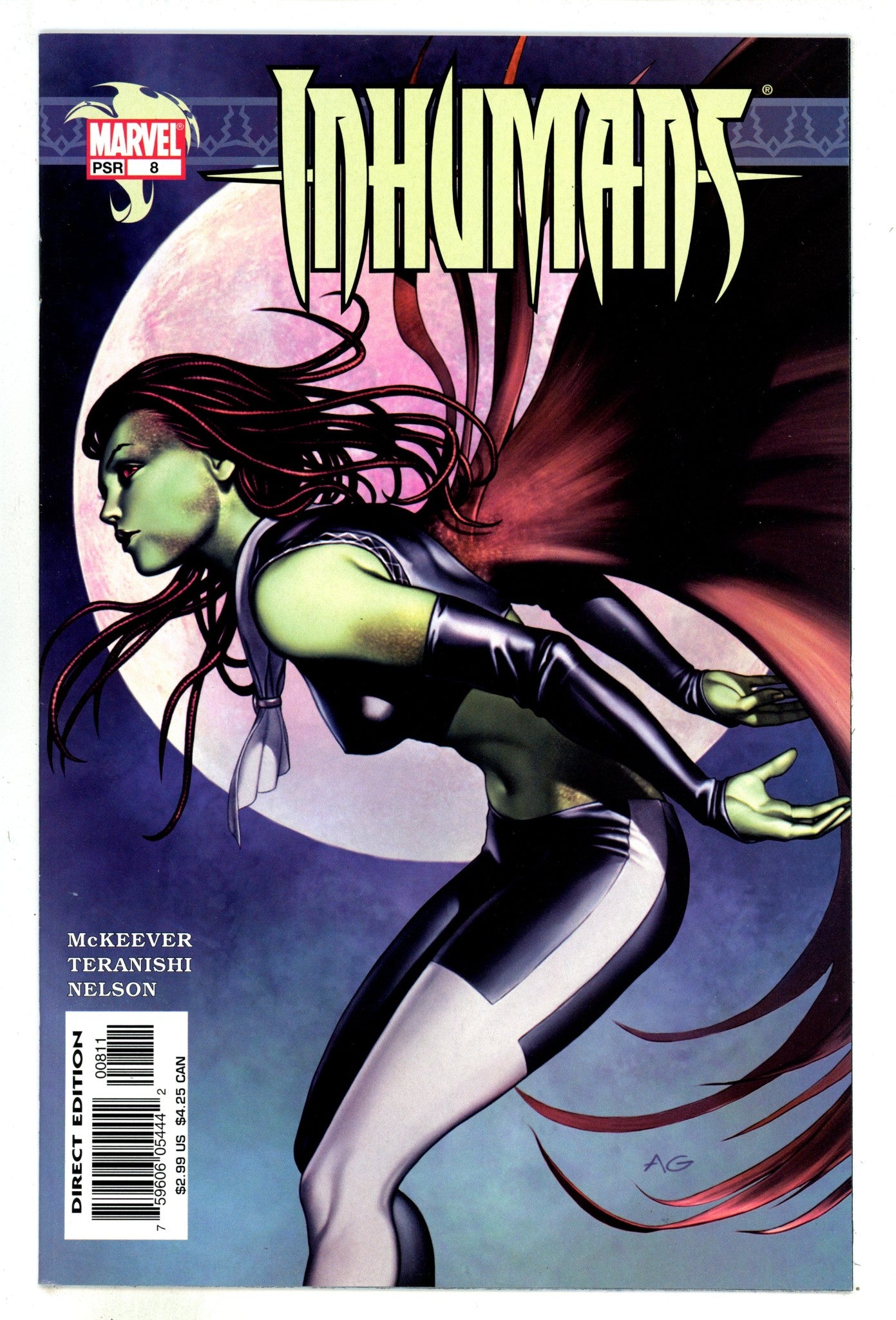 Inhumans Vol 4 8 High Grade (2004) 