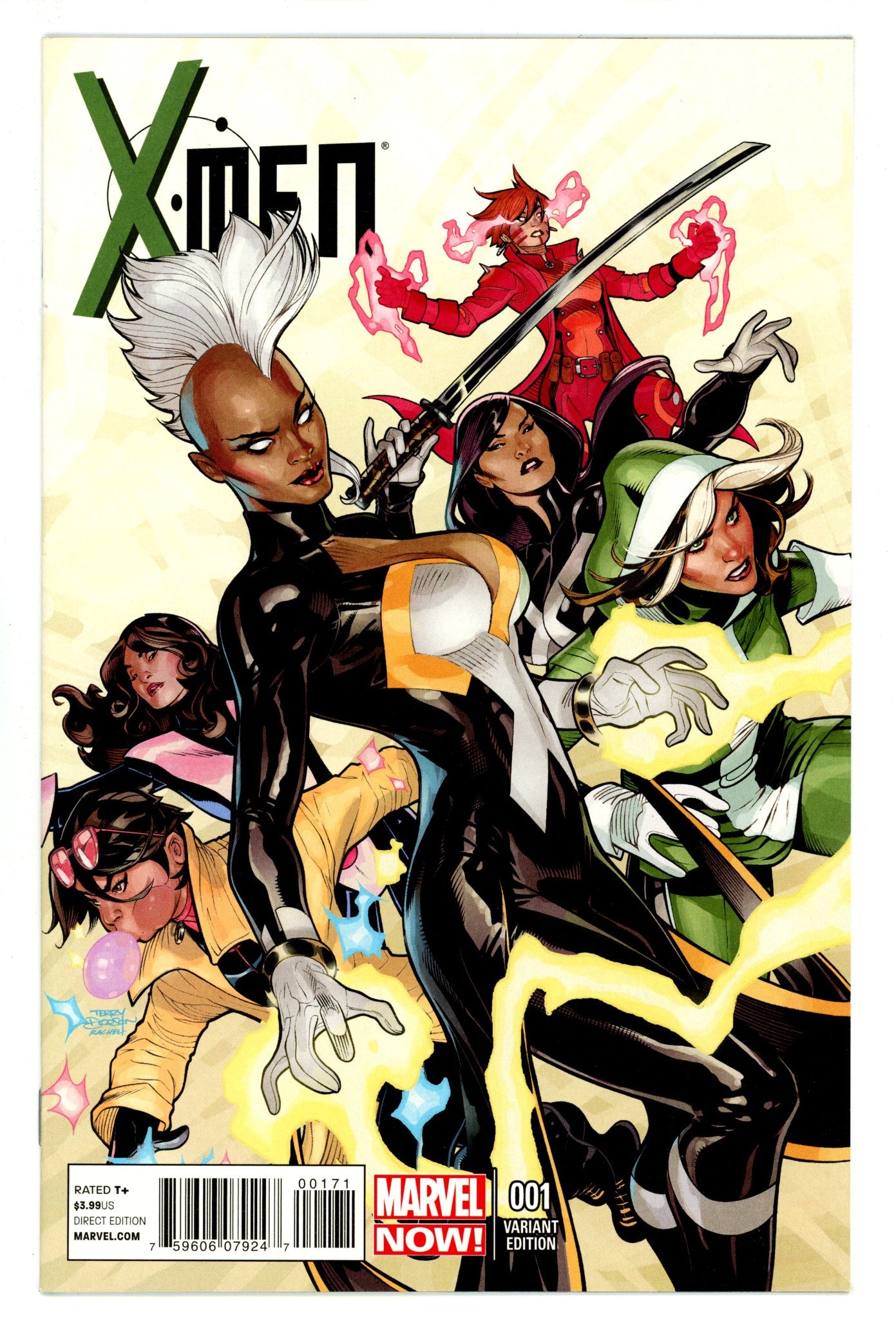X-Men Vol 3 1 VF/NM (9.0) (2013) Dodson Incentive Variant 